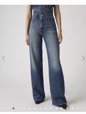 Levi's Rib Cage Wide-Leg Jeans 27x32 NWT